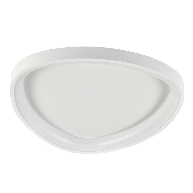 Westgate Mfg FMHT Free-Form Ceiling Light, 20W, CCT Selectable, 16.5 In., Sandy White, FMHT-16-MCT5-WH