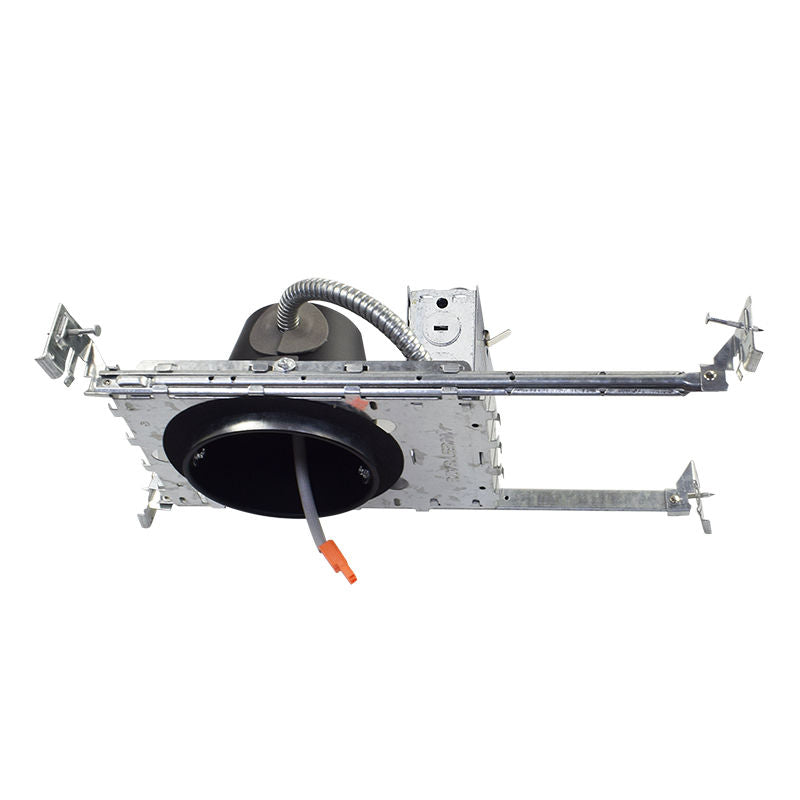 Westgate Mfg 4 In. Shallow Recessed Housing, ICAT, 120-277V, Matt Black, HL4S-ICAT