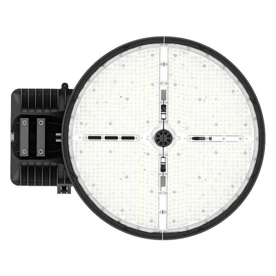 Westgate Mfg HML High-Mast Light, 360–1200W, CCT Selectable, 0-10V Dimming, 480V, Black, HML-360-1200W-XXK-CLR-480V