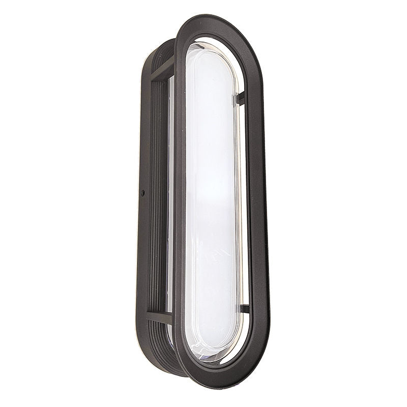 Westgate Mfg Seaside Wall Sconce, 20W, CCT Selectable, 120-277V, TRIAC/0-10V Dimming, Oil-Rubbed Bronze, LRS-S1-MCT5-DD-ORB