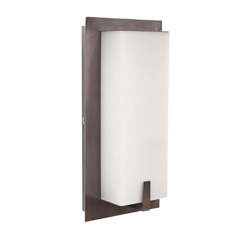 Westgate Mfg LSC 10 In. Decorative Wall Sconce, 9/12/15W, CCT Selectable, TRIAC, Brushed Nickel, LSC-10-MCTP-BN
