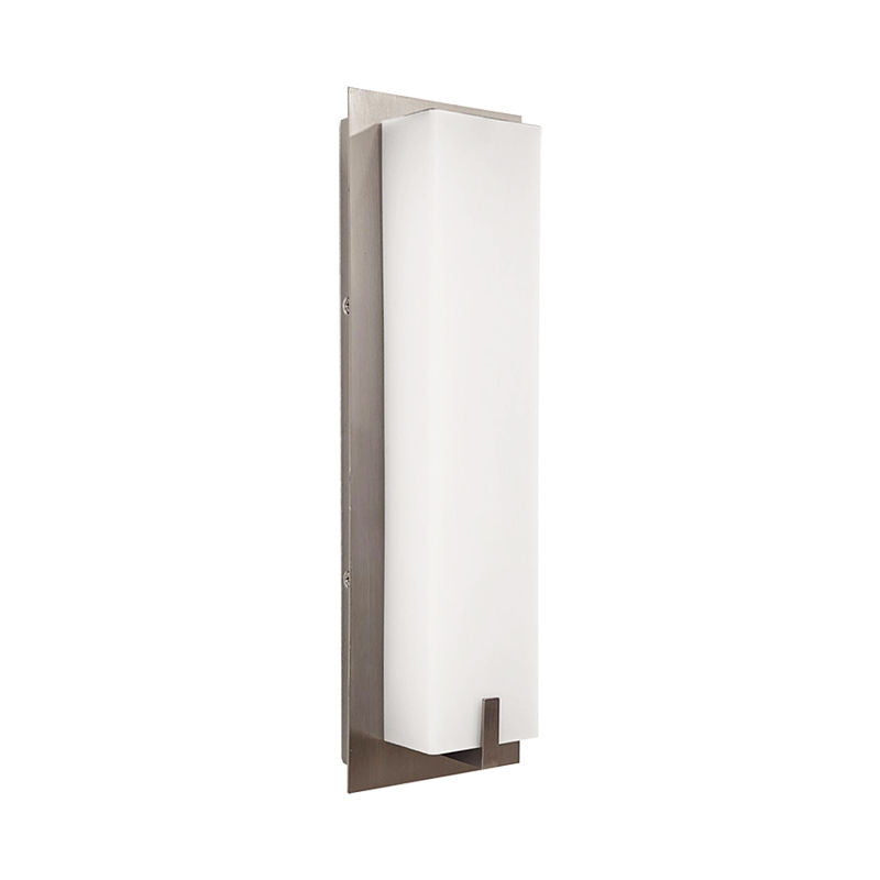Westgate Mfg LSC 15 In. Decorative Wall Sconce, 12/18/20W, CCT Selectable, TRIAC, Brushed Nickel, LSC-15-MCTP-BN