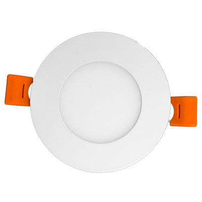 Westgate Mfg RSL4 4 In. Slim Panel Wafer Light, 11W, Dim to Warm 2200–4000K, CRI 90, White, RSL4-D2W