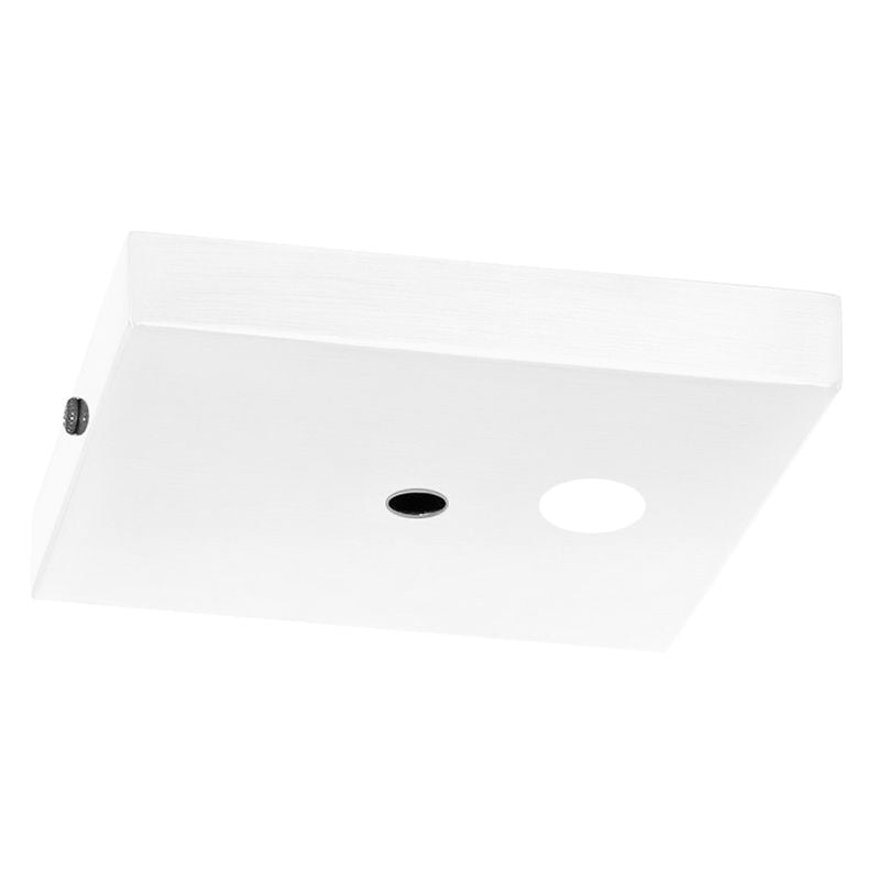 Westgate Mfg Auxiliary Square Blank Canopy with Cable Hole and Cord Grip, SCL-ABCQH