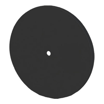 Westgate Mfg Auxiliary Blank Canopy for Suspension Cables, Black, SCL-ABC-BK