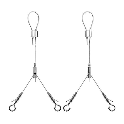Westgate Mfg Adjustable Single Suspension Cable, 20 ft, 1/16 in, Y Hook Ends, SCL-GSY120