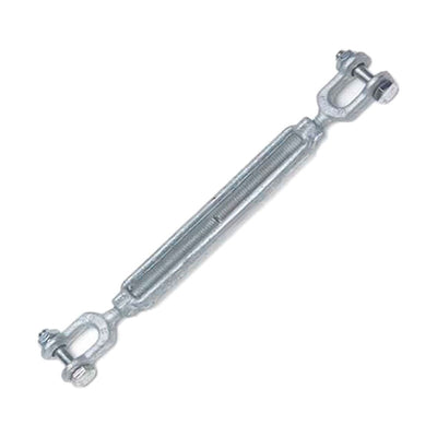Westgate Mfg Turnbuckle, 1/4 In. x 4 In. Jaw to Jaw, Galvanized Steel, SCL-TBJJ-14-4