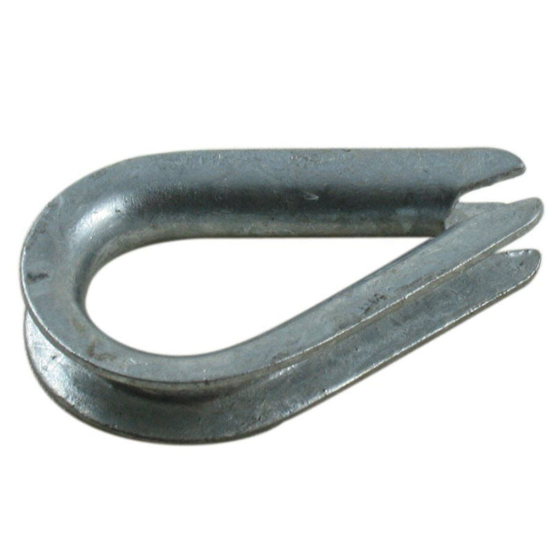 Westgate Mfg Wire Rope Thimble, 1/4 In., Galvanized, SCL-WRTH-14