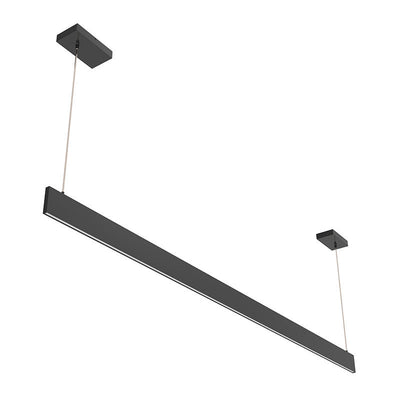 Westgate Mfg Slim Linear, 30/34/37/40W, CCT Selectable, 0-10V & Triac, 6 Ft., Black, SCSL-UD-6FT-MCTP-BK