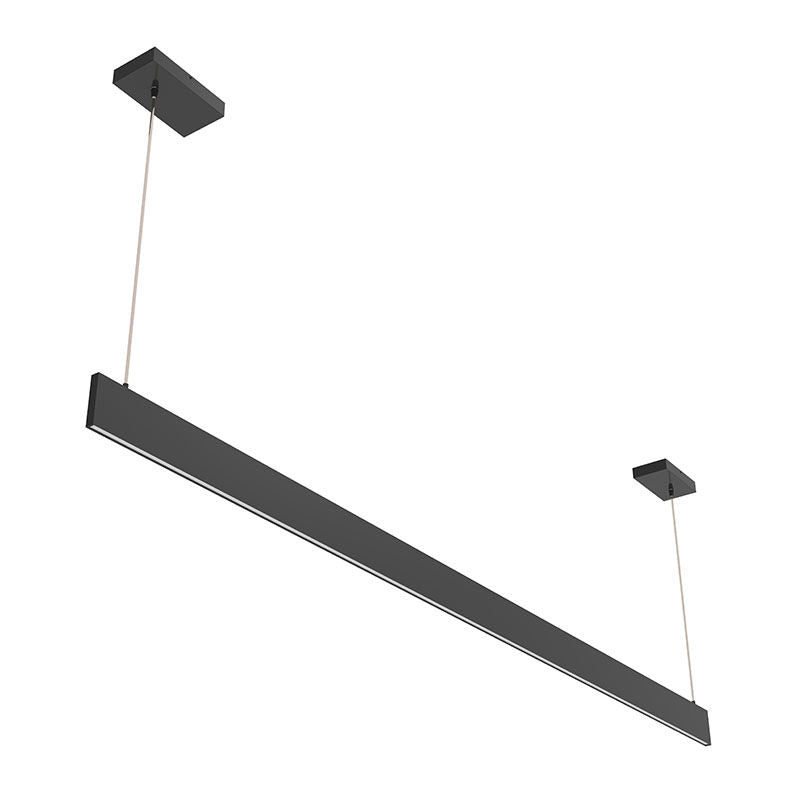 Westgate Mfg Slim Linear, 30/34/37/40W, CCT Selectable, 0-10V & Triac, 6 Ft., Black, SCSL-UD-6FT-MCTP-BK