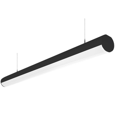 Westgate Mfg SCX Round Linear, 40W, CCT Selectable, 0-10V Dimmable, Black, SCXR-4FT-40W-MCT4-D-BK