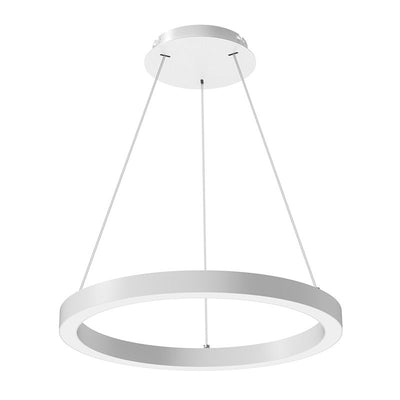 Westgate Mfg Round Chandelier, 80/120W, CCT Selectable, CRI90, 0-10V, White, SRC-D36UD-MCTP