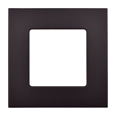 Westgate Mfg SSLRB4 Square Trim, 4 In., Black, SSLRB4-TRM-BK