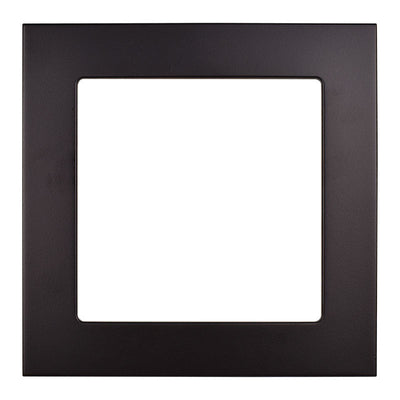 Westgate Mfg 6 In. Square Trim for SSL6RB, Black, SSLRB6-TRM-BK