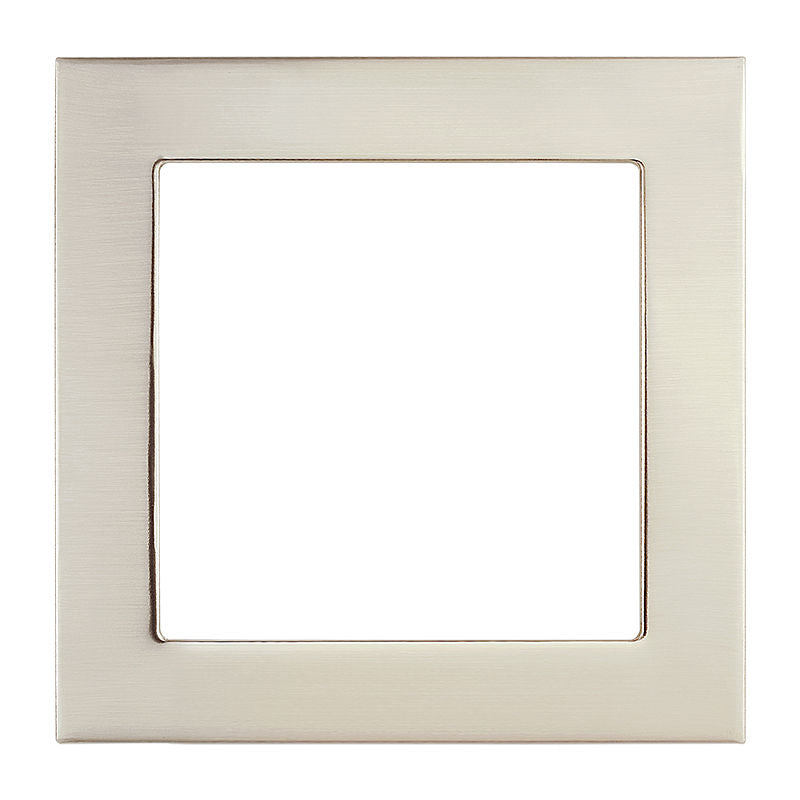 Westgate Mfg 6 In. Square Trim for SSL6RB, Brushed Nickel, SSLRB6-TRM-BN
