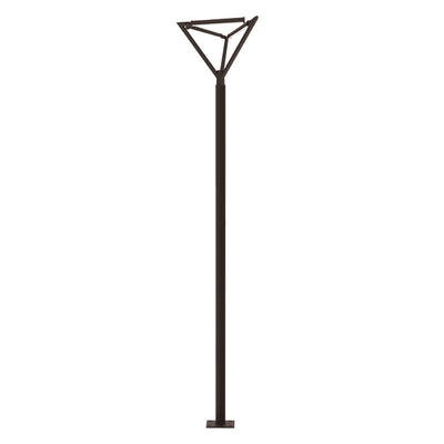Westgate Mfg Tree of Light Triple-Arm Post Top, 75W, CCT Selectable, Bronze, TOL-A3-3L-BR