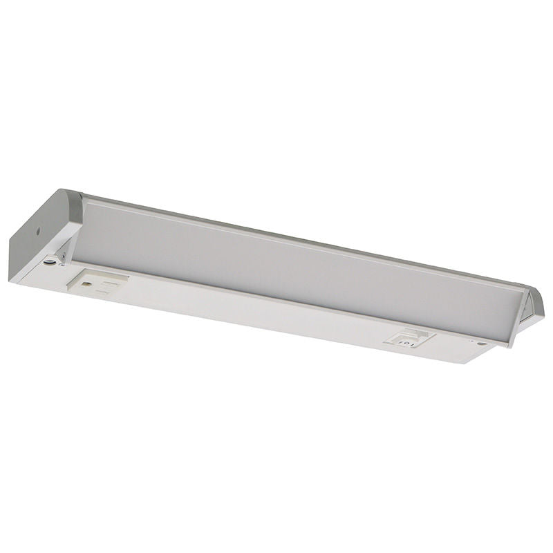 Westgate UCR Swivel Under Cabinet Light - 12in - CCT Selectable - (1) Receptacle - 120V, UCR-12-WHT