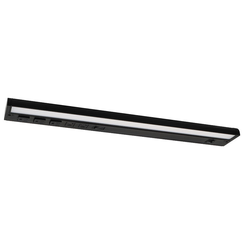 Westgate Mfg UCR Under Cabinet Light, 24 In., 12W, CCT Selectable, CRI90, Black, UCR-24-BK