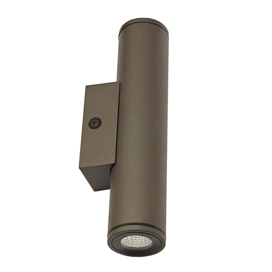 Westgate Mfg WMC1 Outdoor Cylinder Up/Down Light, 6W, CCT Selectable, 12V, Oil Rubbed Bronze, WMC1-12V-UDL-MCT-ORB