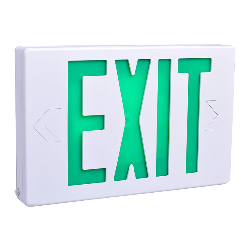 Westgate LED Exit Sign Green Letters White, XT-GW-EM
