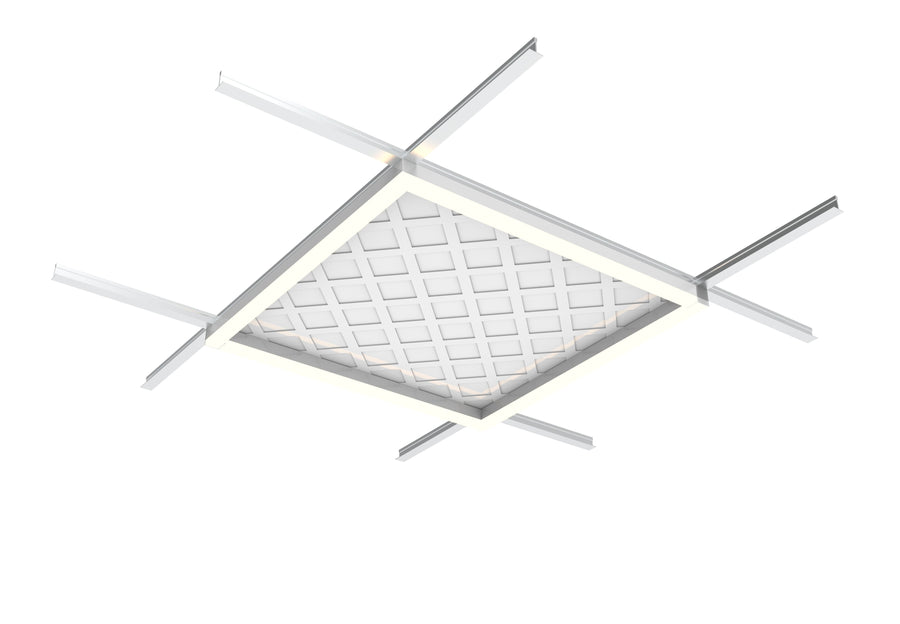 Westgate Mfg SCXT Linear Troffer, 20/30/40W, CCT Selectable, 0-10V Dimmable, Sandy White, SCXT-L2FT-20-40W-MCTP-D-FL