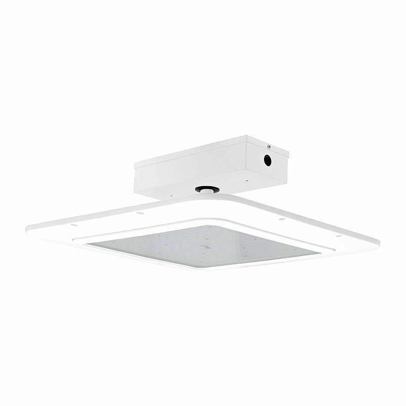 Westgate Mfg GSX-RECS Under-Canopy Light, 80/100/120/150W, 5000K, 0-10V, IP65, Bronze, GSX-RECS-80-150W-50K