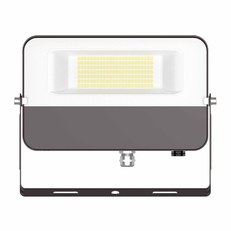 Westgate Mfg Builder Series Flood Light, 50W, CCT Selectable, Photocell, U-Bracket, Bronze, LFE-50W-MCT-TR-P