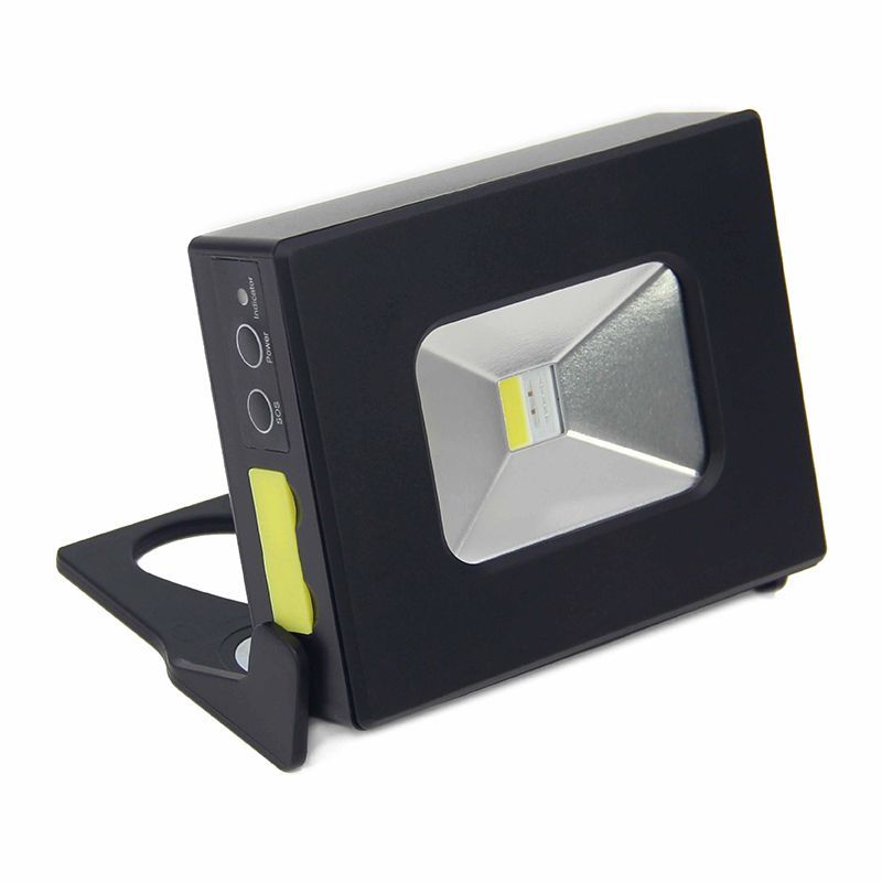 Westgate Mfg 3-in-1 LED Work Light, 10W, 6000K, CRI>80, USB Rechargeable, Black, WL-3IN1-10W