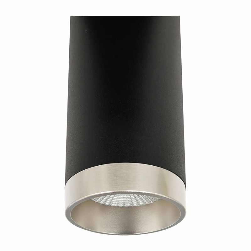 Westgate Mfg CMC4 Ceiling Mount Cylinder Trim, 4 In., Brushed Nickel, CMC4-TRM-BN