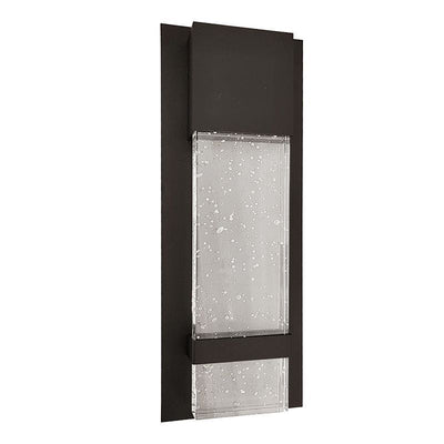 Westgate Mfg Seeded Glass Wall Light, 15W, CCT Selectable, 120-277V, TRIAC/0-10V Dimming, Oil-Rubbed Bronze, LRS-SG1-MCT-DD-ORB
