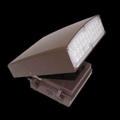 Westgate Mfg LED Adjustable Cutoff Wall Pack, 50W, 5000K, IP65, Dark Bronze, LWA-50CW