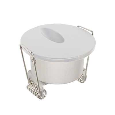 Westgate Mfg Mini Round Step Light, 2W, 12V, 3000K, White, SLM-R1-12V-30K-WH
