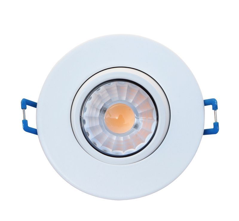 Westgate Mfg RDL3S Adjustable LED Downlight, 8W, 2700K, CRI90, TRIAC Dimmer, White, RDL3S-ADJ-27K-WH