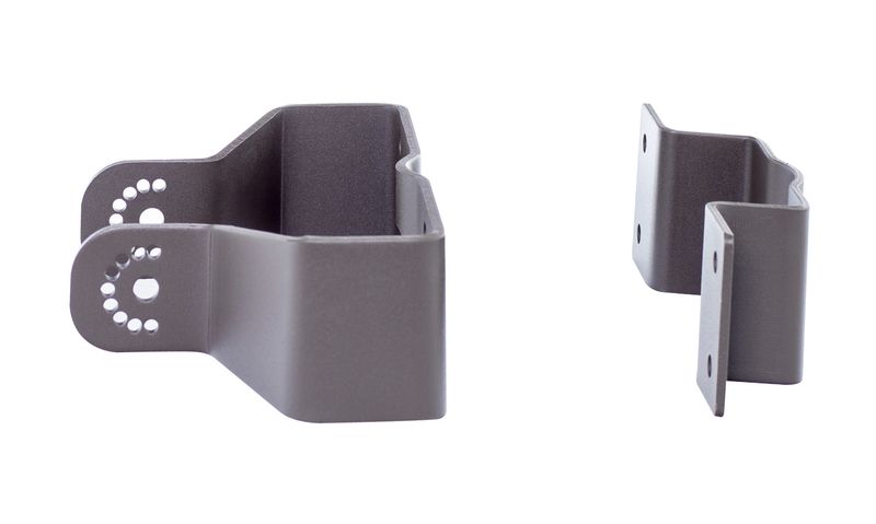 Westgate Mfg Square Pole Mount for LF3-HL, 80W/100W/150W, Dark Bronze, LF3-HL-PMS1