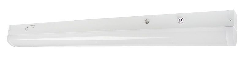 Westgate Mfg LSN 4FT Narrow Strip, 25/30/40W, CCT Selectable, 0-10V Dimming, White, LSN-4FT-40W-MCTP-D-SEN