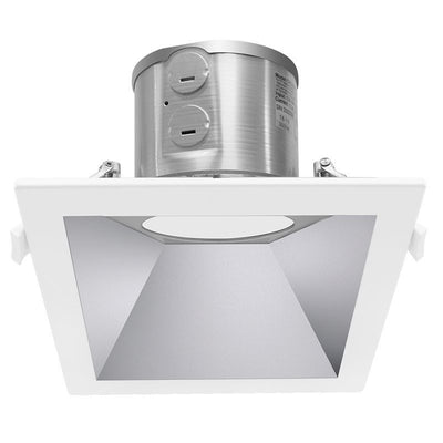 Westgate Mfg CRLC6 Commercial Recessed Light, 27/34/40W, CCT Selectable, 0-10V Dimmable, White, CRLC6-40W-MCTP-SA-D-WH