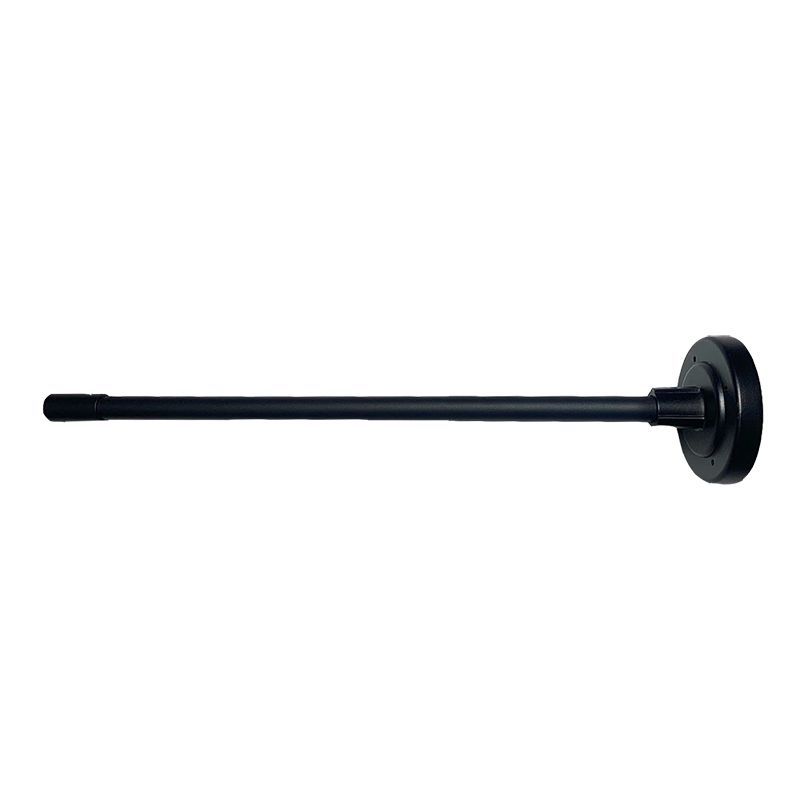 Westgate Mfg Flood Light Wall-Mounting Arm, 18", Metal Pipe / Aluminum Base, White, ACC-WMA-18-WH