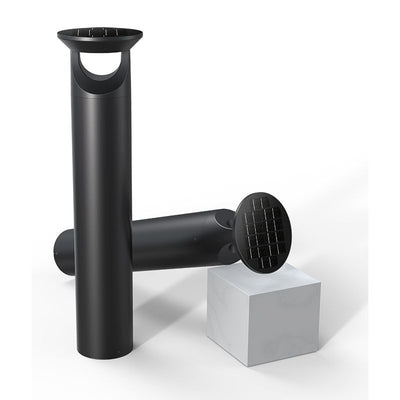 Westgate G4 Solar Bollard Head Model 301, 3W, 3000K, Solar-Powered, IP66, Black, BOL-G4-301-SOLAR-30K-BK