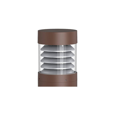 Westgate G2 Bollard Head Model 107F, CCT Selectable, 14/19/24W, 120-277V, Bronze, BOL-G2-107F-MCTP-BR