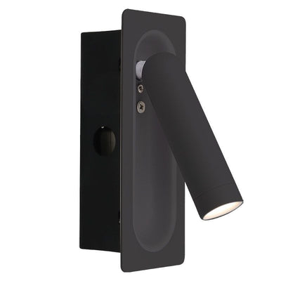 Westgate Mfg Bedside Reading Light Vertical, 3W, 3000K, CRI 90, Black, BRL-RV-BK