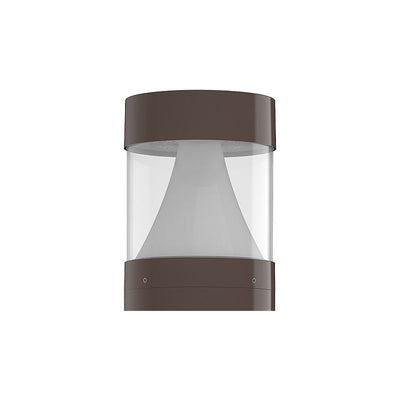 Westgate G2 Bollard Head Model 103F, CCT Selectable, 14/19/24W, 120-277V, Bronze, BOL-G2-103F-MCTP-BR