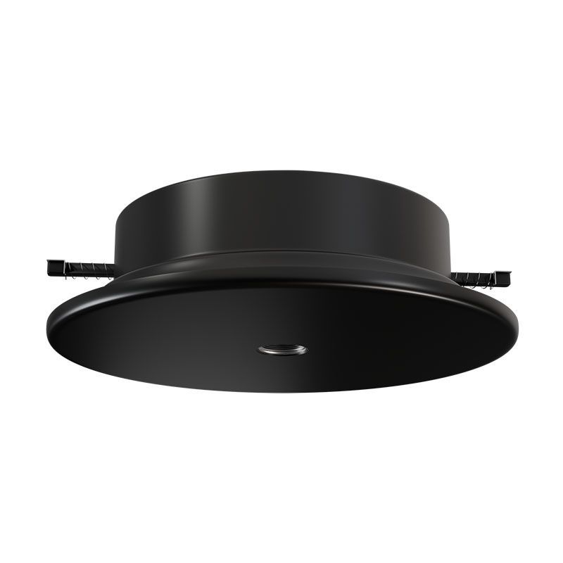 Westgate Mfg Old-Work Recessed Ceiling Canopy, 5 In., Black, CMC-OWCC-BK