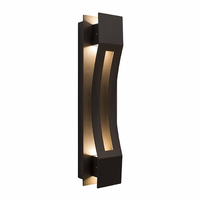 Westgate Mfg Curve Wall Sconce, 4000K, Dark Bronze, CRE-MP-04-40K-BR