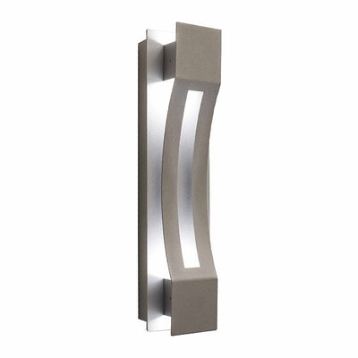 Westgate Mfg Curve Wall Sconce, 5/10/15/20W, 4000K, Silver, CRE-MP-04-40K-SIL
