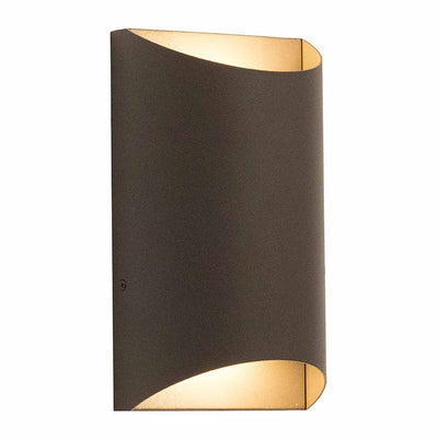 Westgate Mfg CRES-51 Wall Sconce, 15W, 5000K, IP65, Dark Bronze, CRES-51-50K-BR