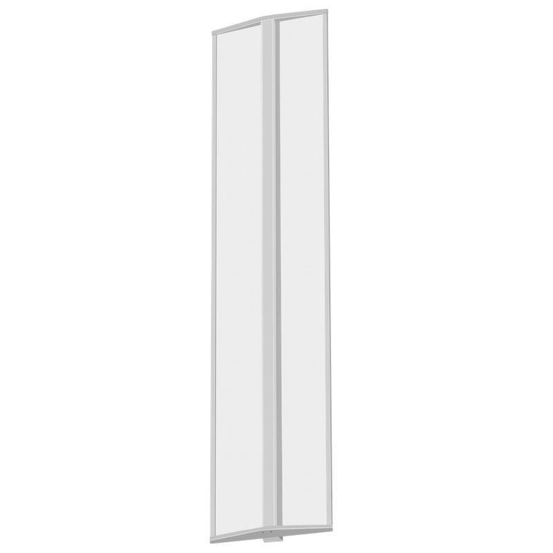 Westgate Mfg Commercial Wall Sconce, 48 In., 20/30/40W, CCT Selectable, CRI90, 0-10V, White, CWS-48-MCTP
