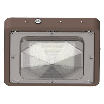 Westgate Mfg Builder Series Indoor Square Canopy Light, 40/60/80W, CCT Selectable, Emergency Backup, 0-10V, Bronze, CXES-40-80W-MCTP-EM