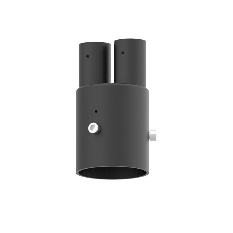 Westgate Mfg DAB Pole Adaptor, 3 In., 2 Bell Arms, Black, DAB-PA3-2