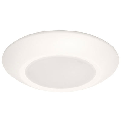 Westgate Mfg Disk Light, 15W, 2700K, TRIAC Dimming, Damp Location, White, DLSN6-27K