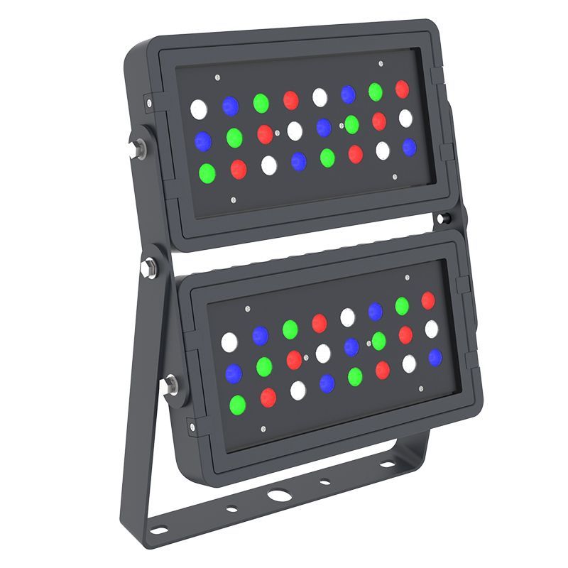 Westgate Mfg DMX Flood Light, 144W, RGBW, DMX512, DMX-FLS-144W-RGBW-BT-BK
